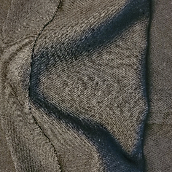 EUC VTG 1960s Puritan Forever Young Mod Black Dress with Open Lace Sleeves - Picture 12 of 12